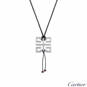 Cartier White Gold Le Baiser Du Dragon Pendant Cartier White Gold Le Baiser Du Dragon Pendant